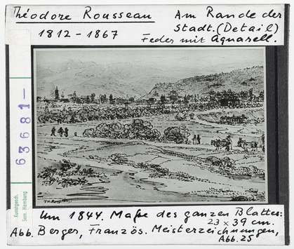 Vorschaubild Théodore Rousseau: Am Rande der Stadt 